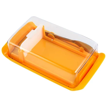 Контейнер для масла Сырный сервер Запечатывание Хранение Хранение Лоток С Крышкой Кухонная Посуда Для Нарезки Продуктов Коробка Для Масла Коробка 4